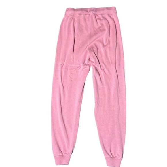 MOTHER medium the blissful ankle sweatpants rose of Sharon knit joggers - Picture 3 of 9